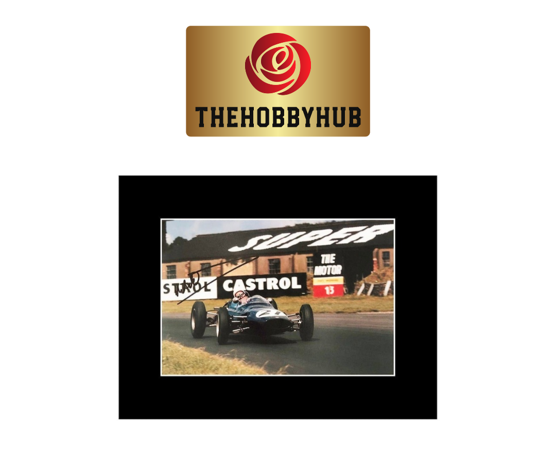 Autographed Richard Attwood Formula one 16x12 Photo Display