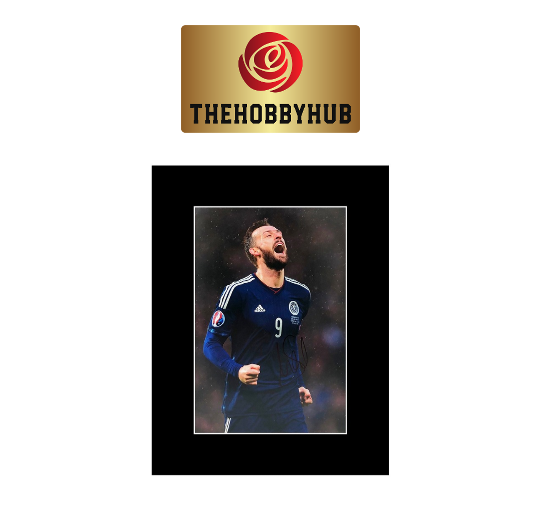 Signed Steven Fletcher Photo Display - Scotland -16x12
