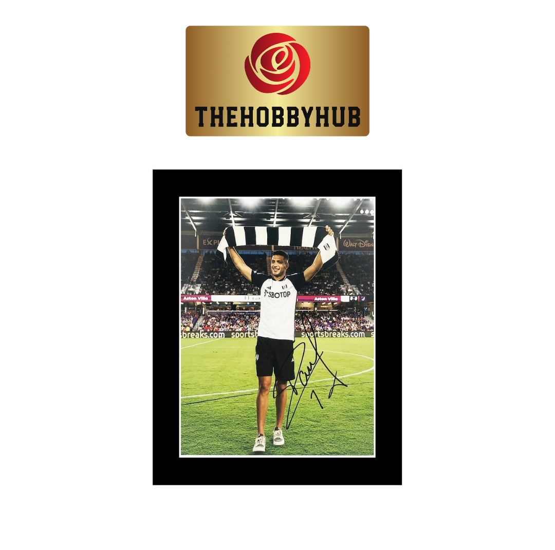 Signed Raul Jimenez Photo Display - Fulham - 12x10