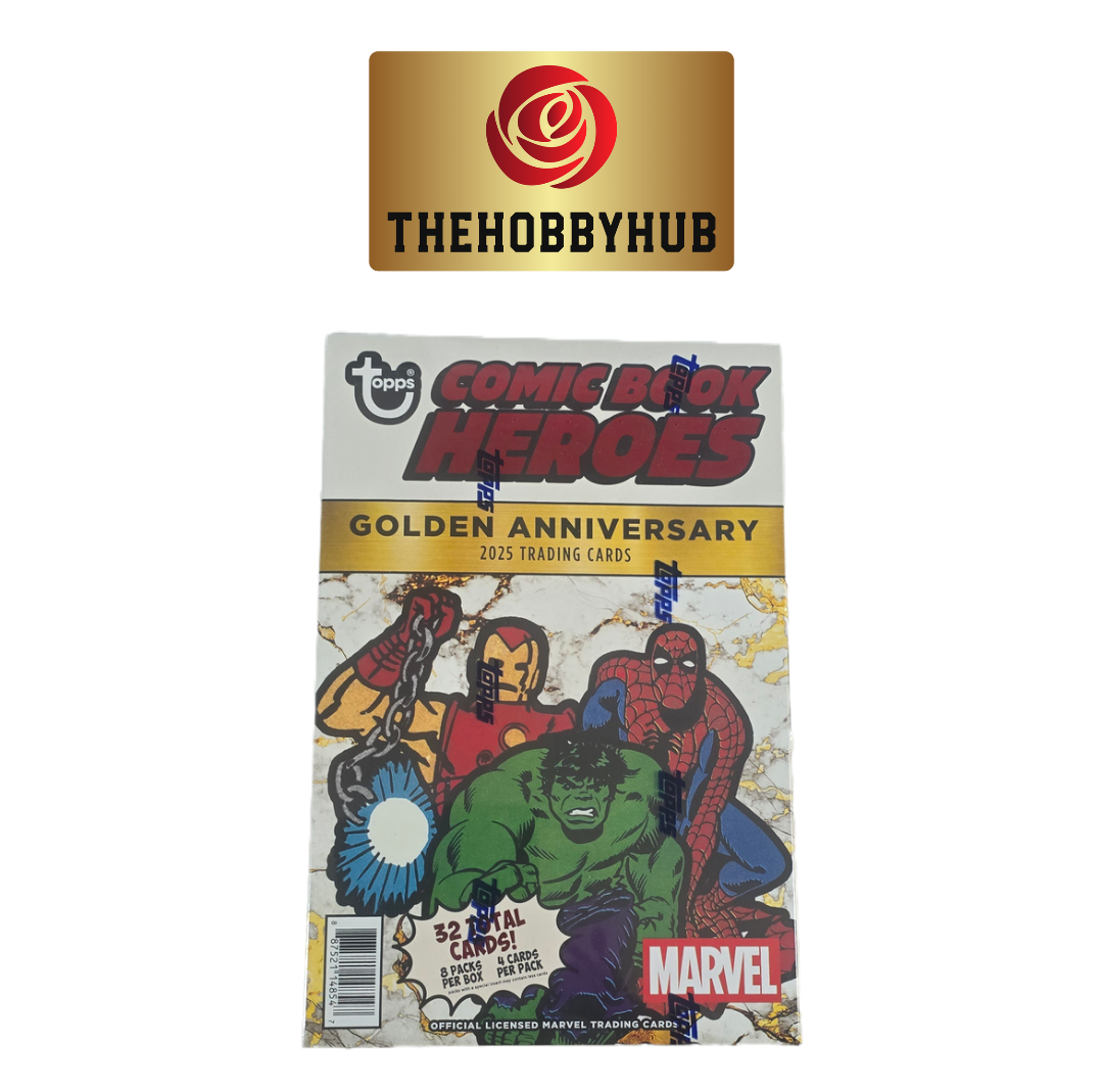 Topps Marvel Comic Book Heroes Golden Anniversary Hobby Box