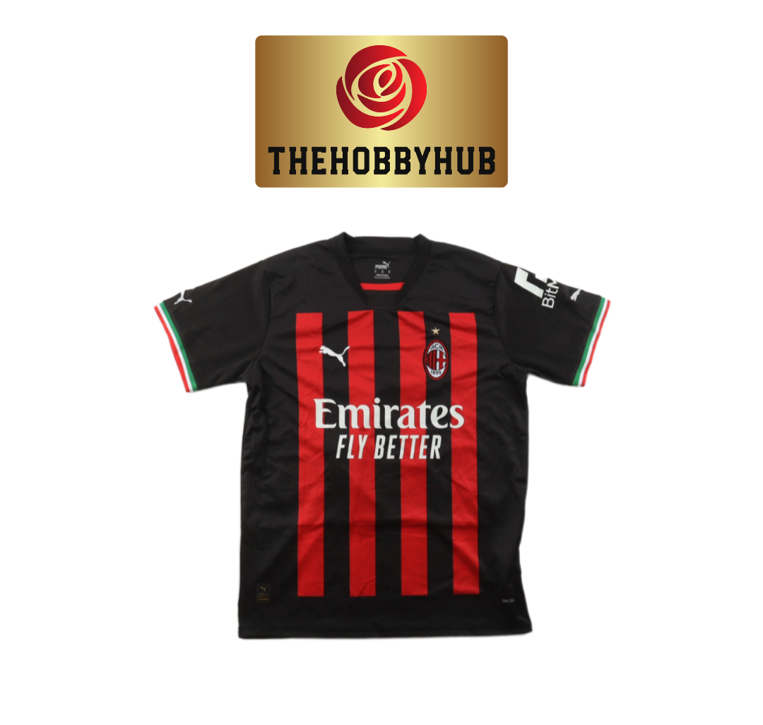 Zlatan Ibrahimovic Beckett Authenticed Ac Milan Signed Jersey