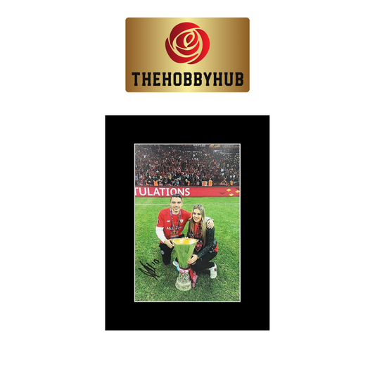 Signed Iago Aspas Photo Display - Sevilla -16x12