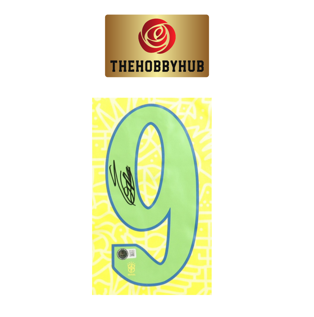 Endrick  Beckett Authenticed Brazil Signed Jersey