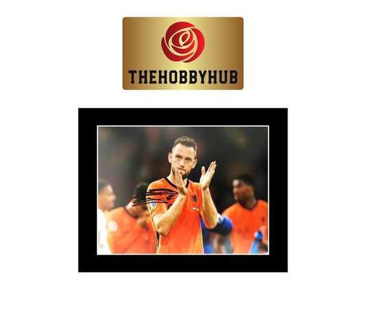 Signed Stefan De Vrij Photo Display - Netherlands -16x12