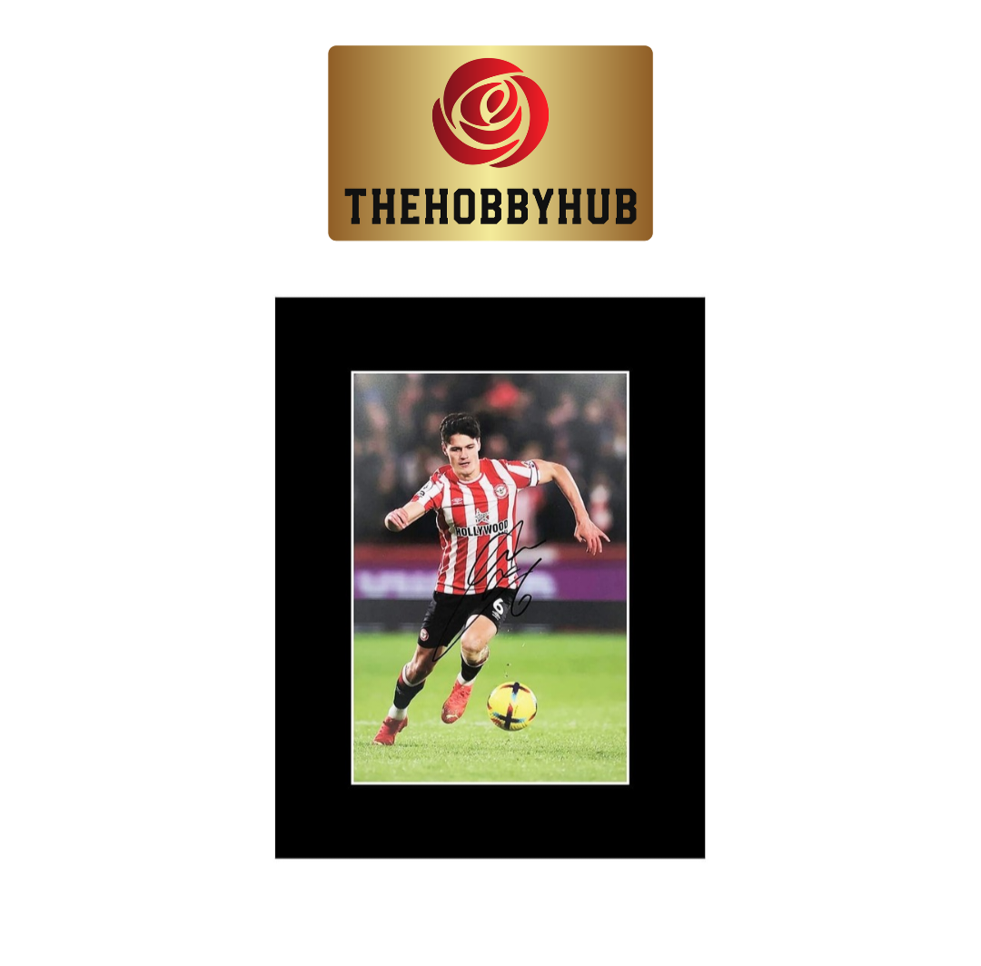 Signed Christian Norgaard Photo Display - Brentford -16x12