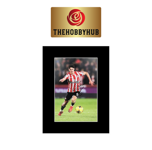 Signed Christian Norgaard Photo Display - Brentford -16x12