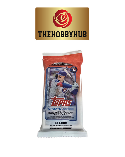 Topps 2025 Update Series Baseball 36 Card Jumbo Value Pack