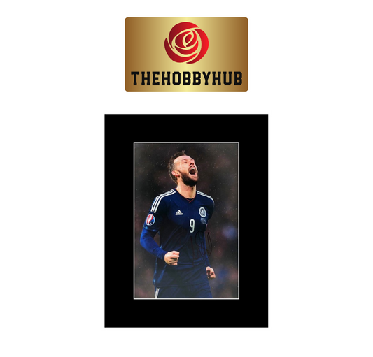 Signed Steven Fletcher Photo Display - Scotland -16x12