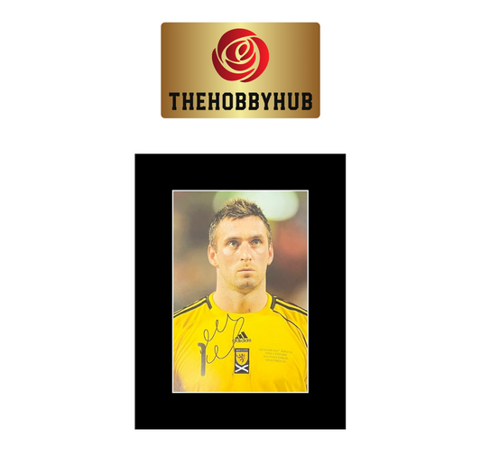 Signed Allan McGregor Photo Display - Scotland Football Icon 16x12