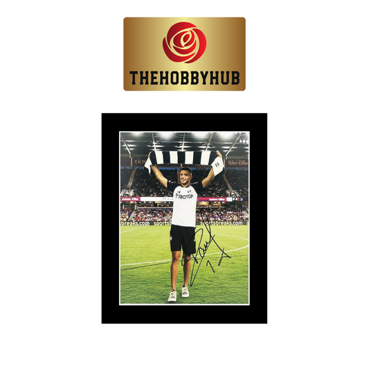 Signed Raul Jimenez Photo Display - Fulham - 12x10