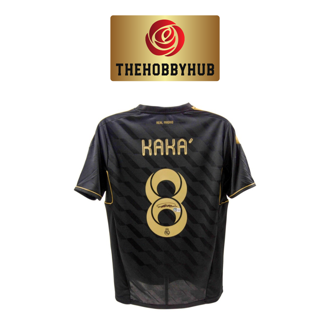 Kaka Beckett Authenticed Real Madrid Signed Jersey