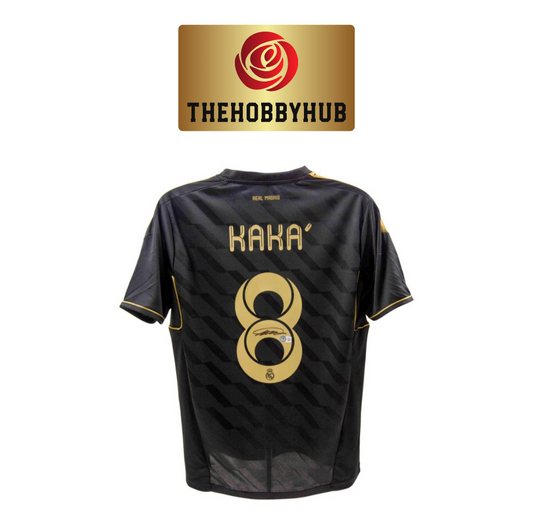 Kaka Beckett Authenticed Real Madrid Signed Jersey