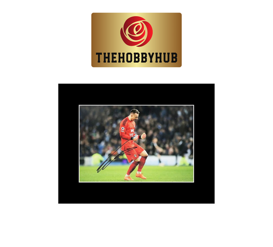 Signed Bernd Leno Photo Display - Fulham -16x12