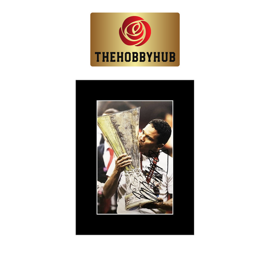 Signed Calos Bacca Photo Display - Sevilla - 12x10