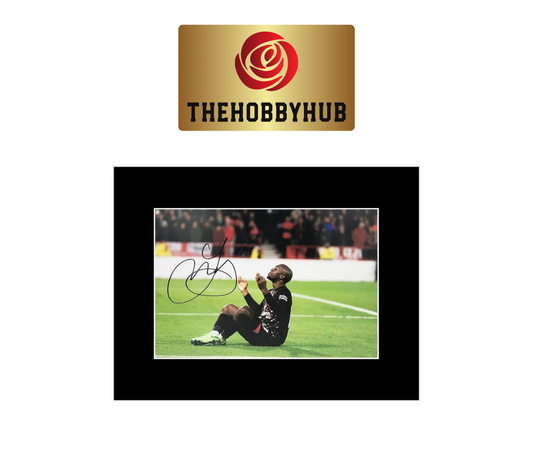 Signed Yoane Wissa Photo Display - Brentford -16x12