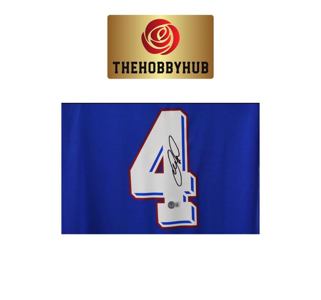 Patrick Vieira Beckett Authenticed France Signed Jersey