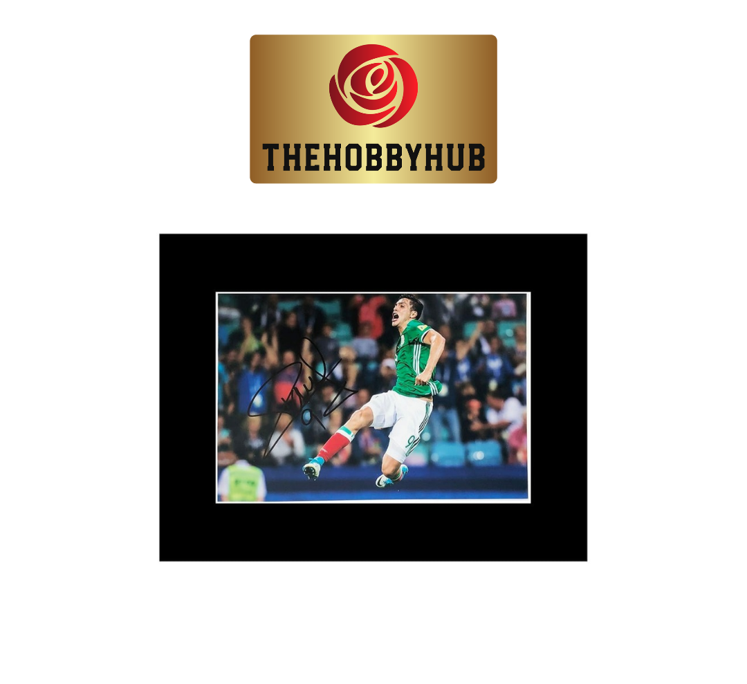 Signed Raul Jimenez Photo Display - Mexico - 12x10