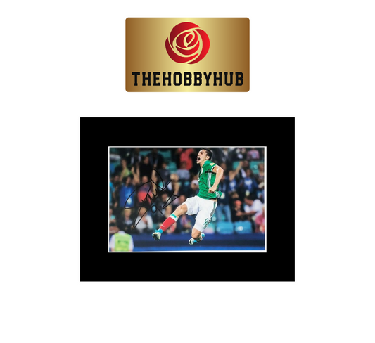 Signed Raul Jimenez Photo Display - Mexico - 12x10