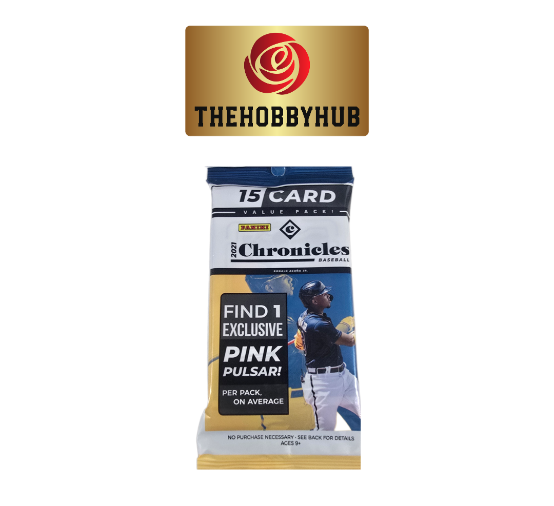 2021 Panini Chronicles Baseball 15 Card Jumbo Value Pack