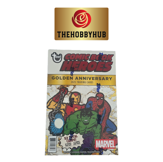 Topps Marvel Comic Book Heroes Golden Anniversary Hobby Box