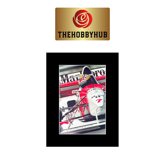 Autographed Mark Blundell Formula one 16x12 Photo Display