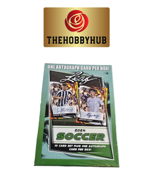 Leaf Soccer 2024 Blaster Guaranteed Auto Big Chases