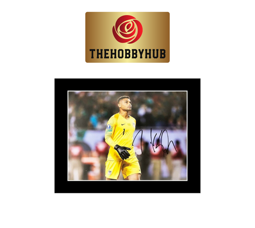 Signed Zack Steffen Photo Display - Usa - 12x10