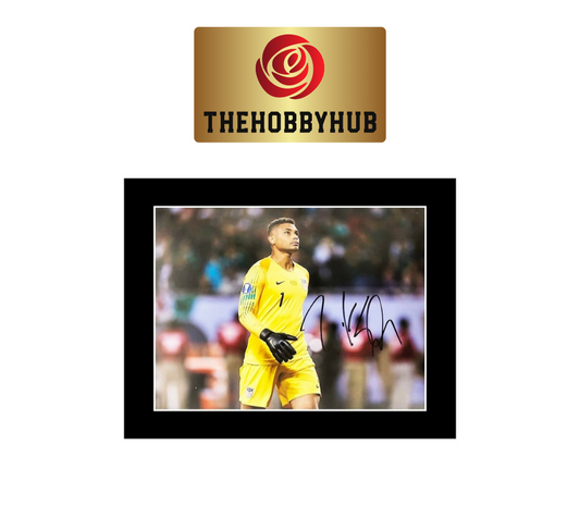 Signed Zack Steffen Photo Display - Usa - 12x10