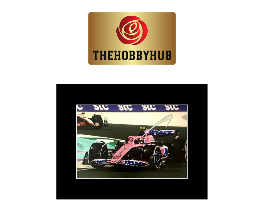 Autographed Pierre Gasly - Formula one 16x12 Photo Display