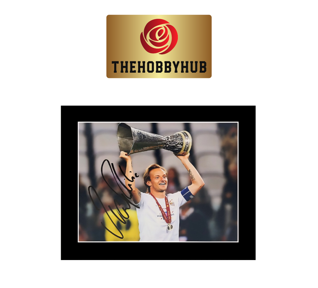 Signed Ivan Rakitic Photo Display - Europa League Winner 2014 12x10
