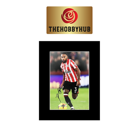 Signed Rico Henry Photo Display - Brentford -16x12