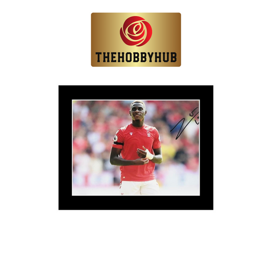 Signed Moussa Niakhate Photo Display - Nottingham Forest- 12x10